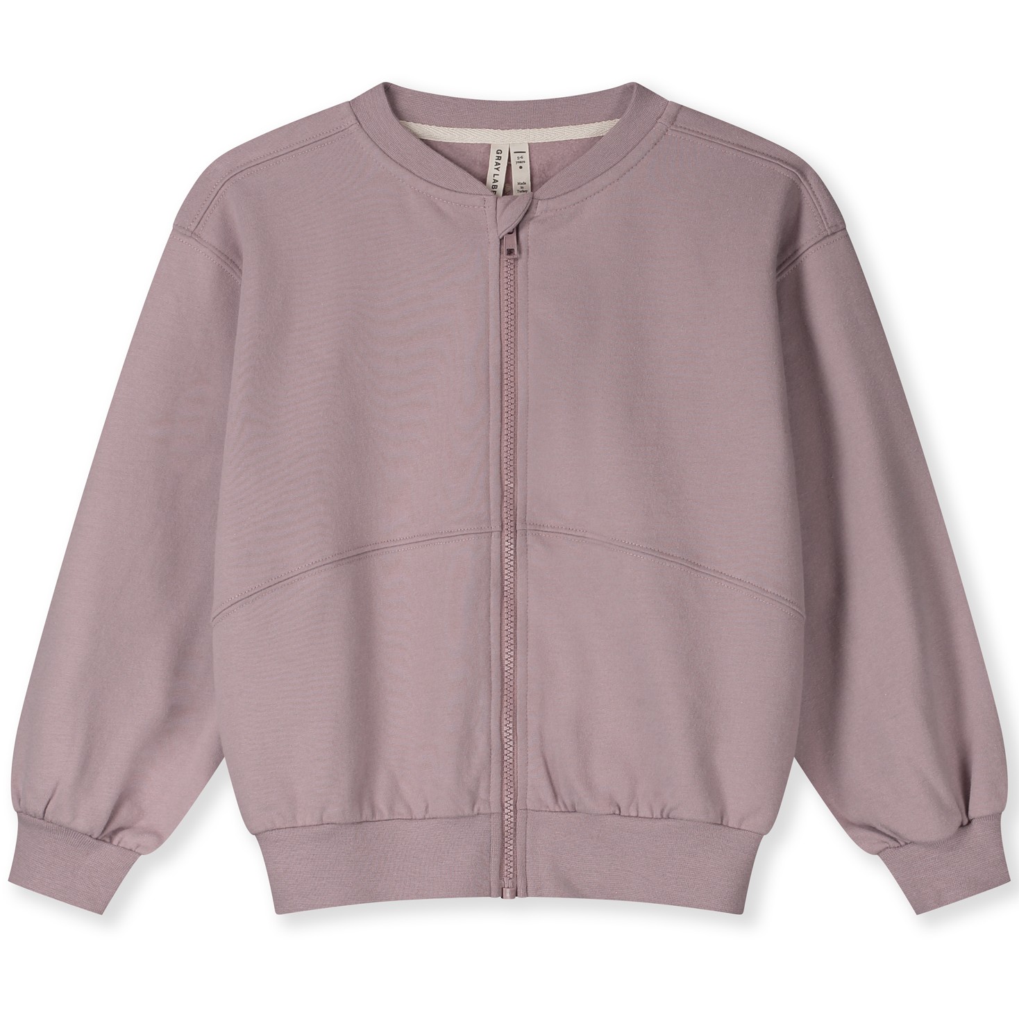 Bomber Sweatshirt W/ Zip