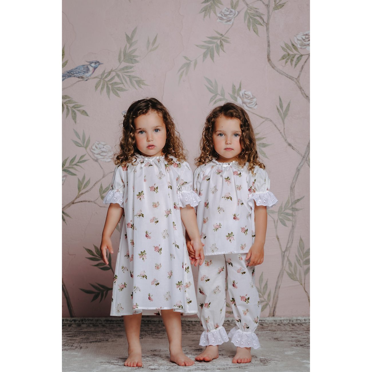 Vanessa Nightdress | Pink Roses