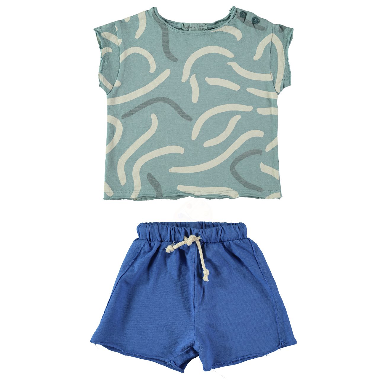 Wind T-Shirt & Empordà Electric Blue Short