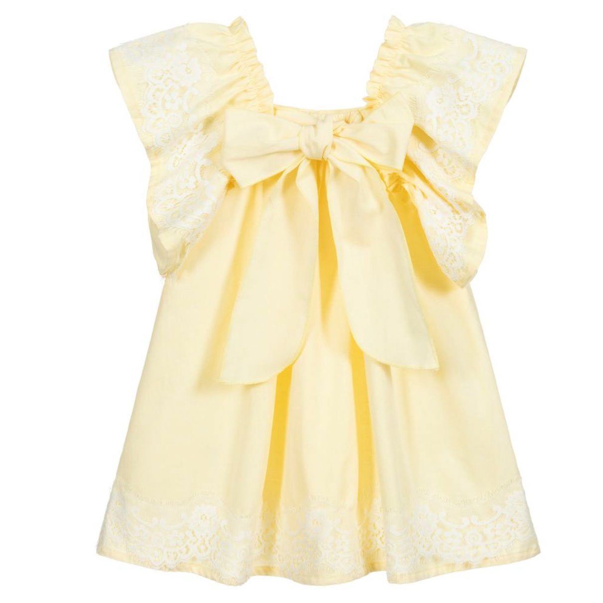 Yellow Lace Dress