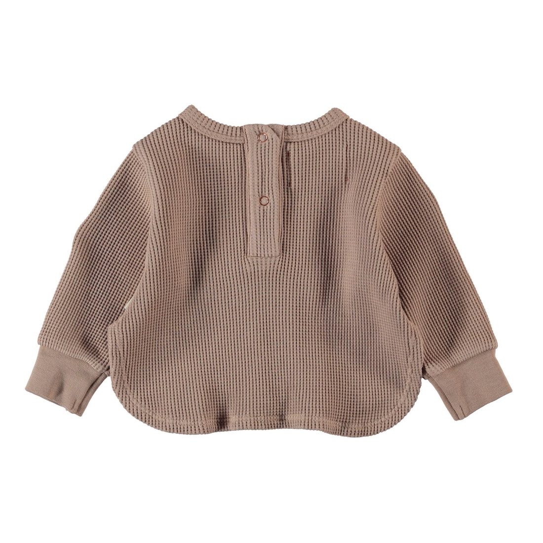 Wrinkled Front Waffle Top