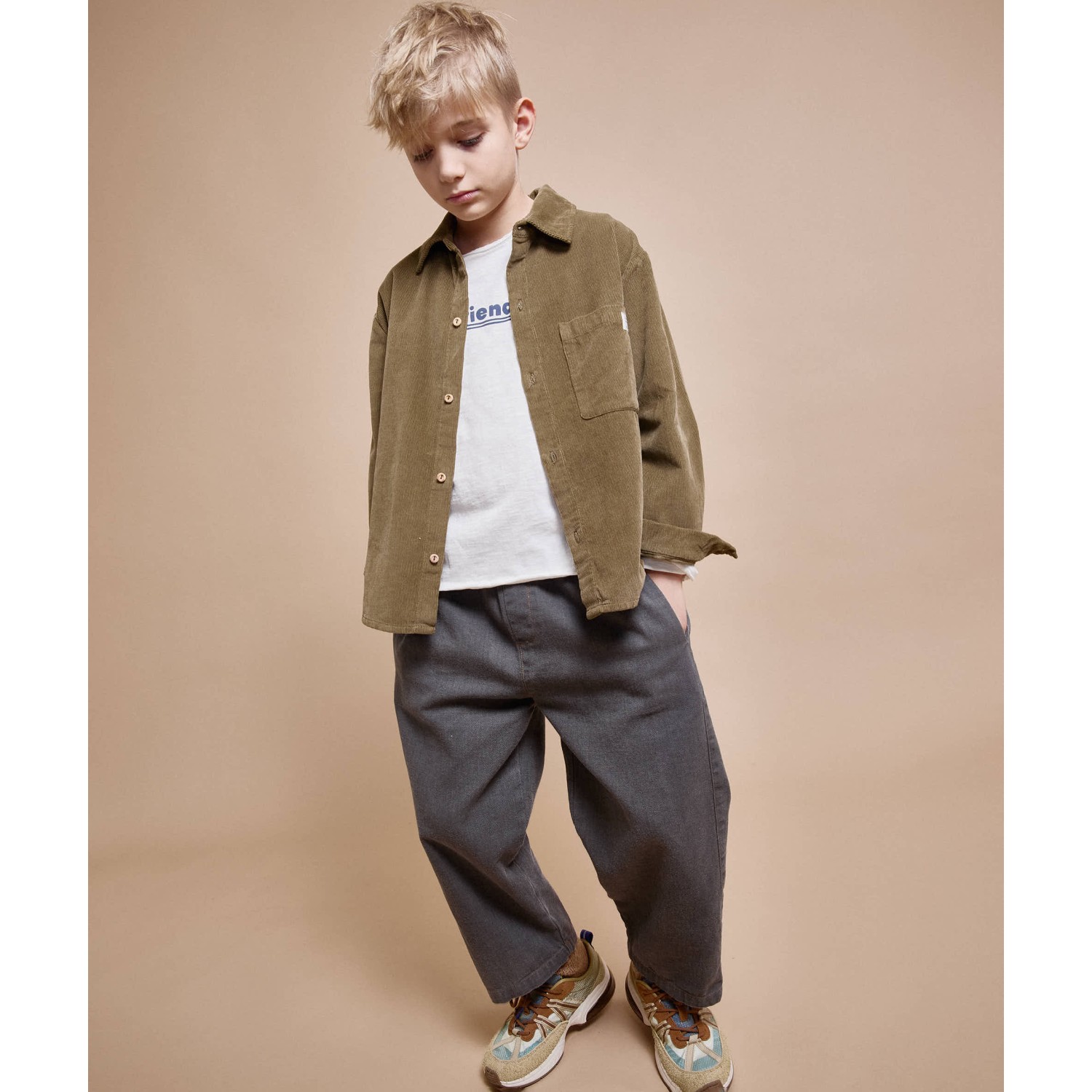 Denim Pants Grey