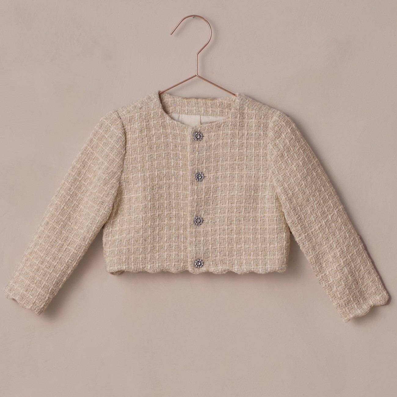 Tweed Jacket Ecru