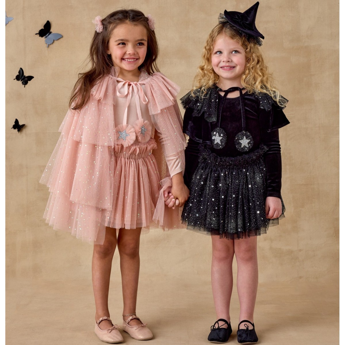 Tulle Cape Rose