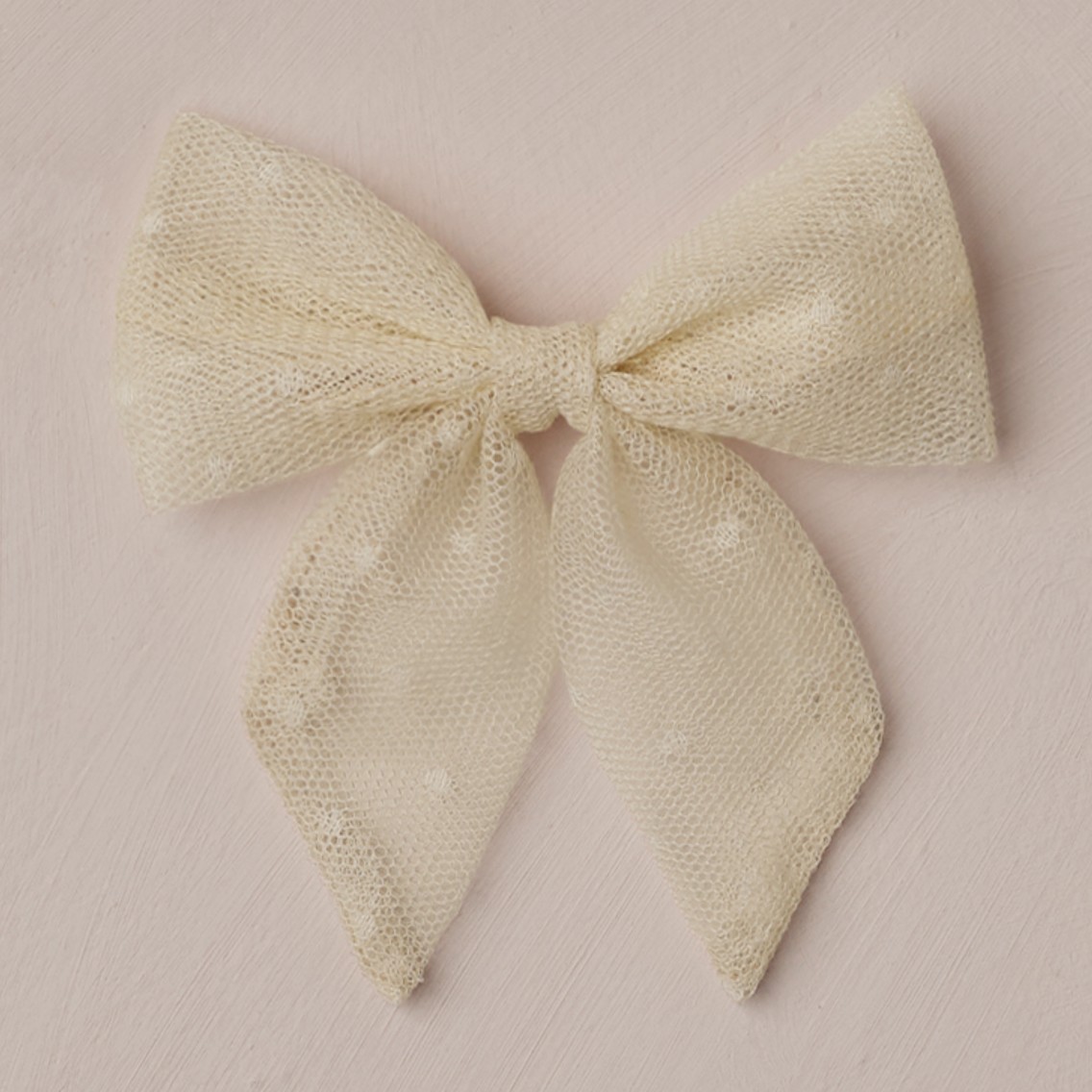 Norah Bow Ecru
