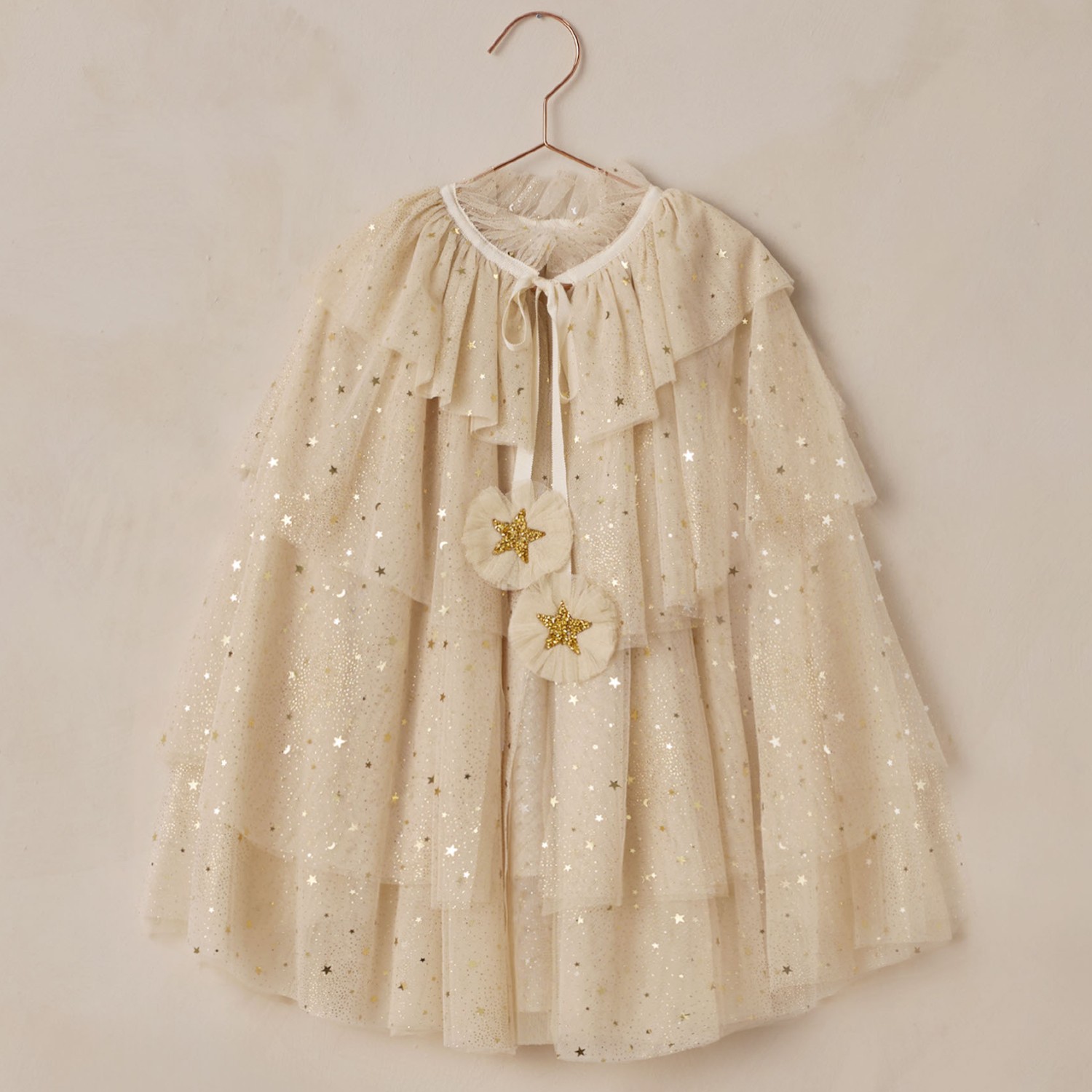 Tulle Cape Champagne Star