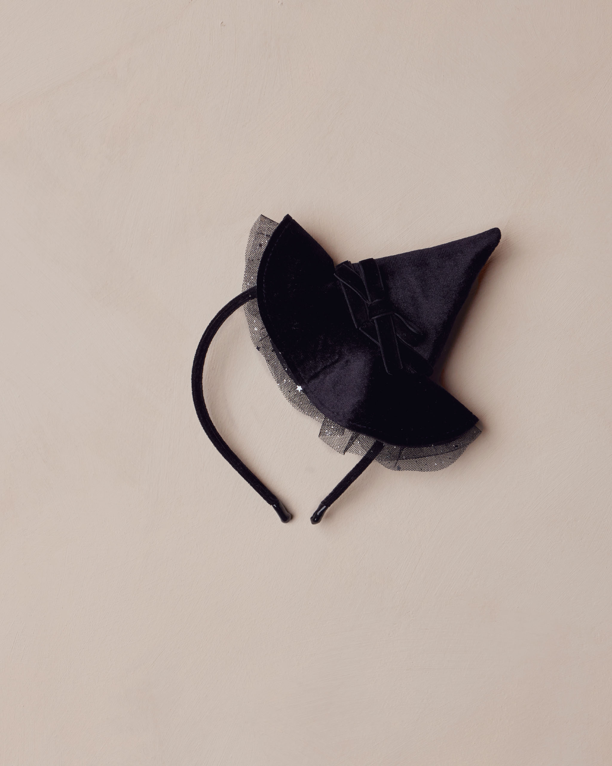 Witch Hat Headband Black