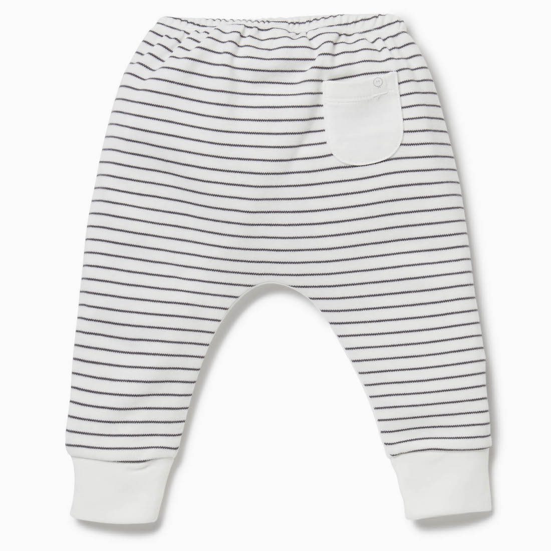 L/S Kimono Bodysuit & Baby Yoga Pants | White