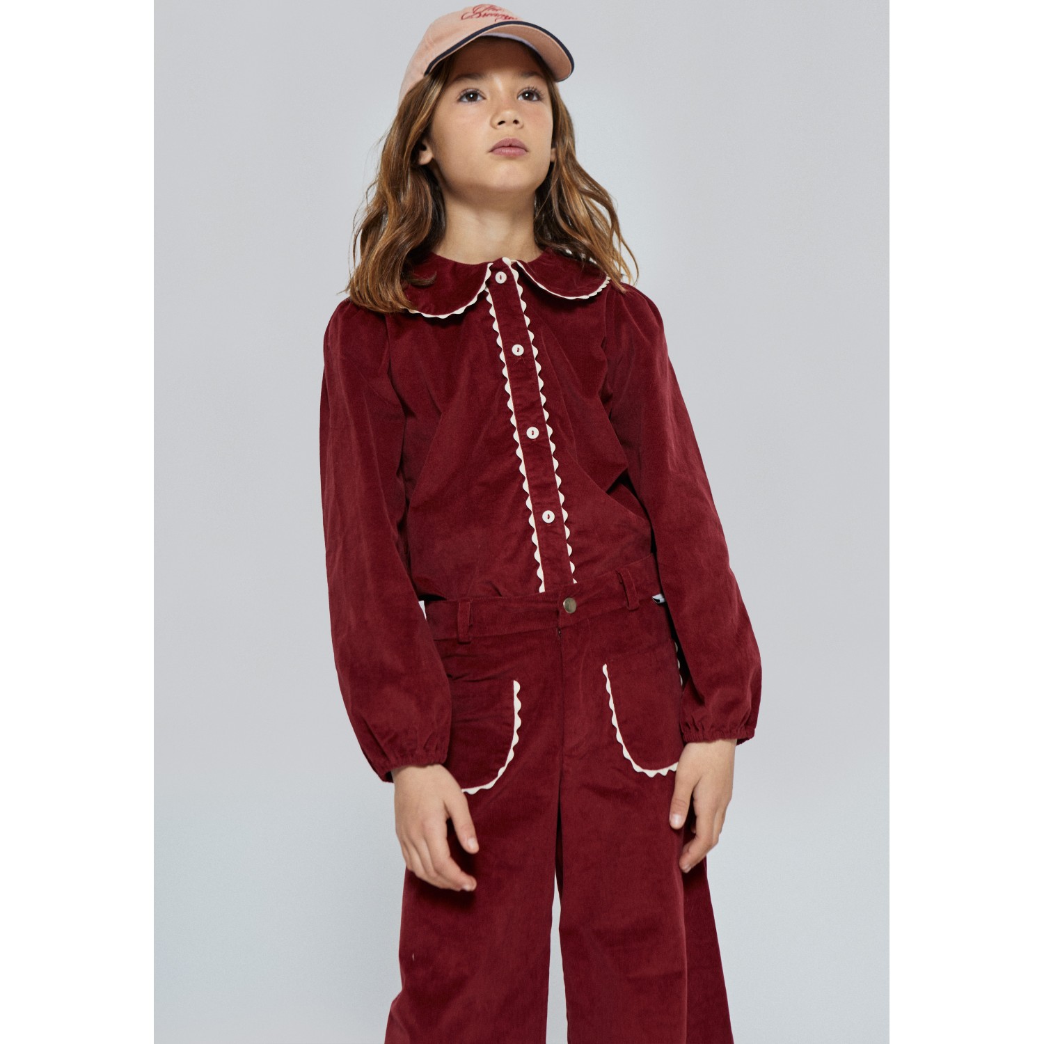 Emma Corduroy Pant Biking Red