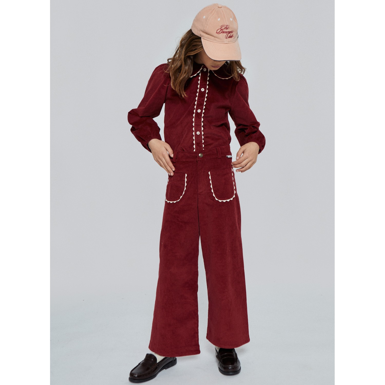 Emma Corduroy Pant Biking Red