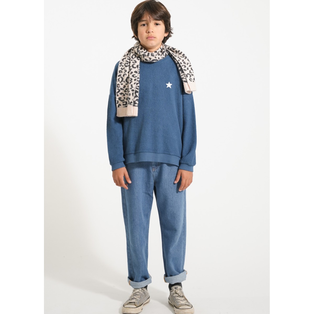Logo sweatshirt Blue