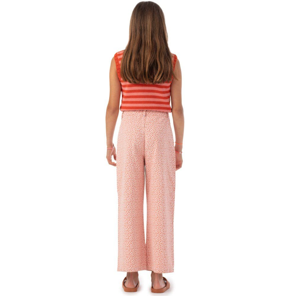 Knitted Top | Pink & Red Stripes