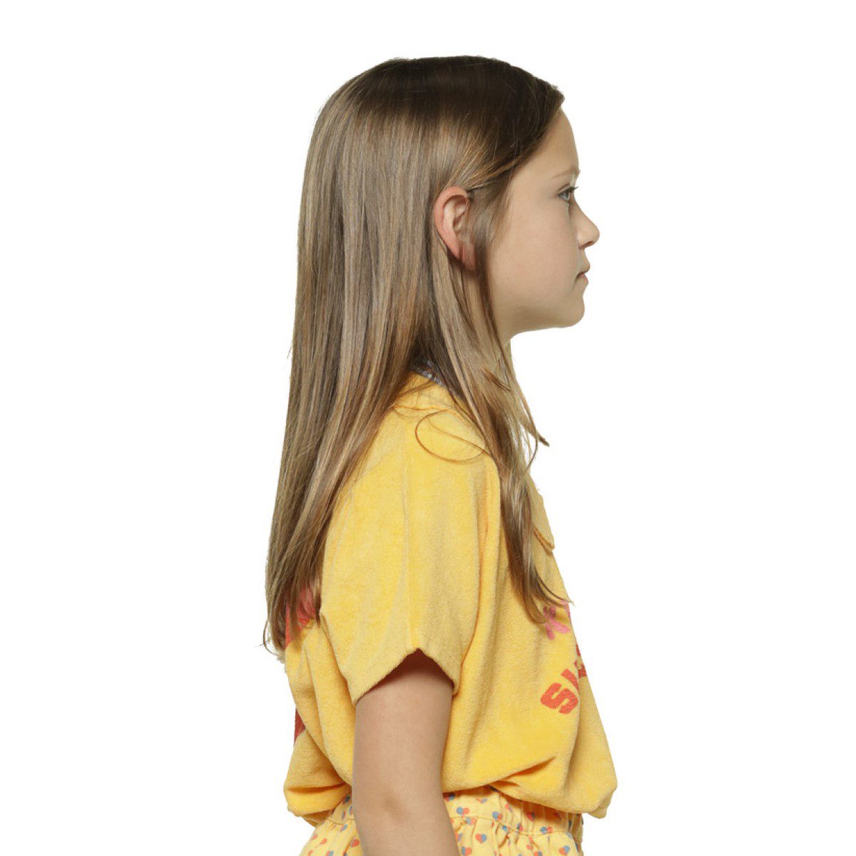 T-Shirt W/ Collar | Yellow with 