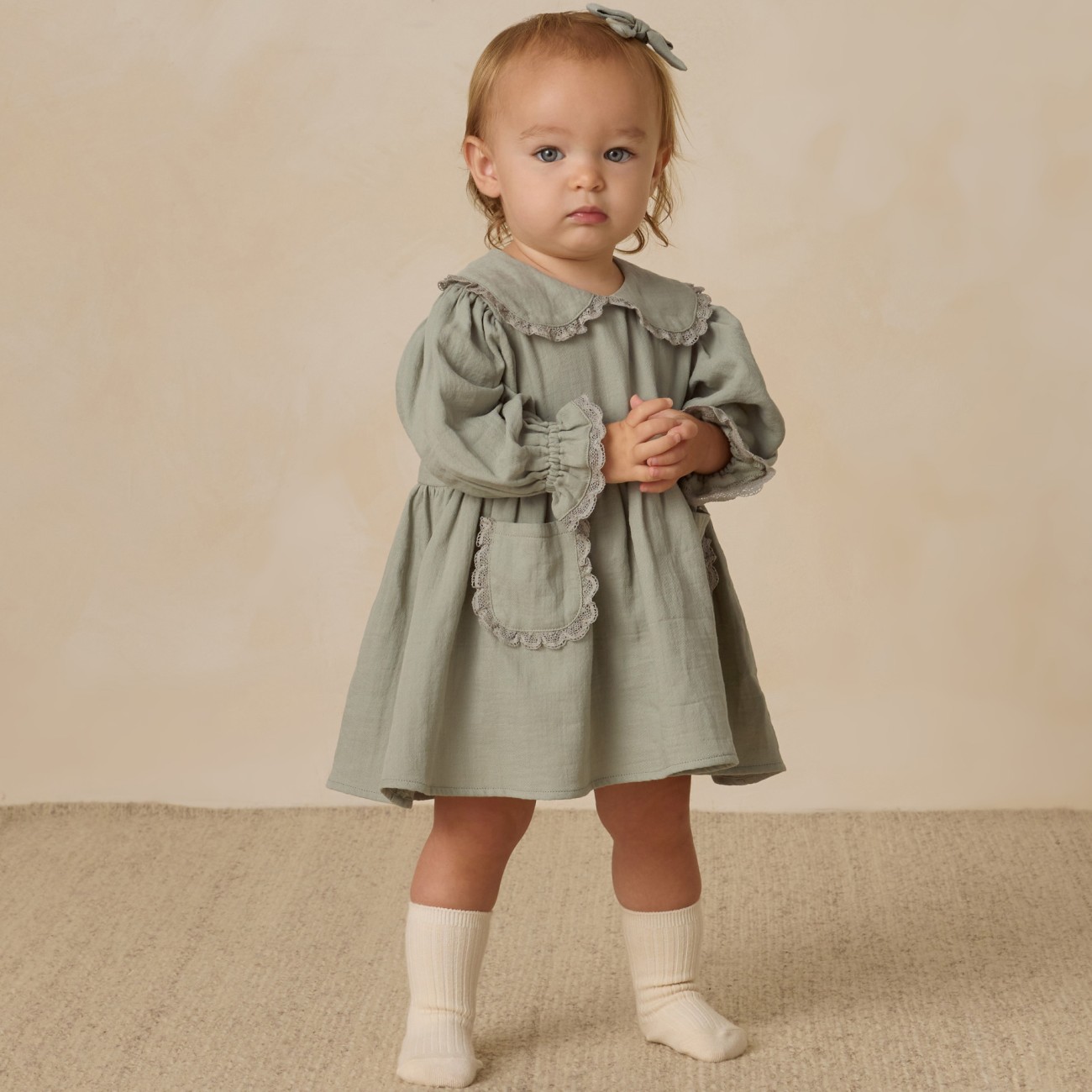 Marisol Dress Steel Blue