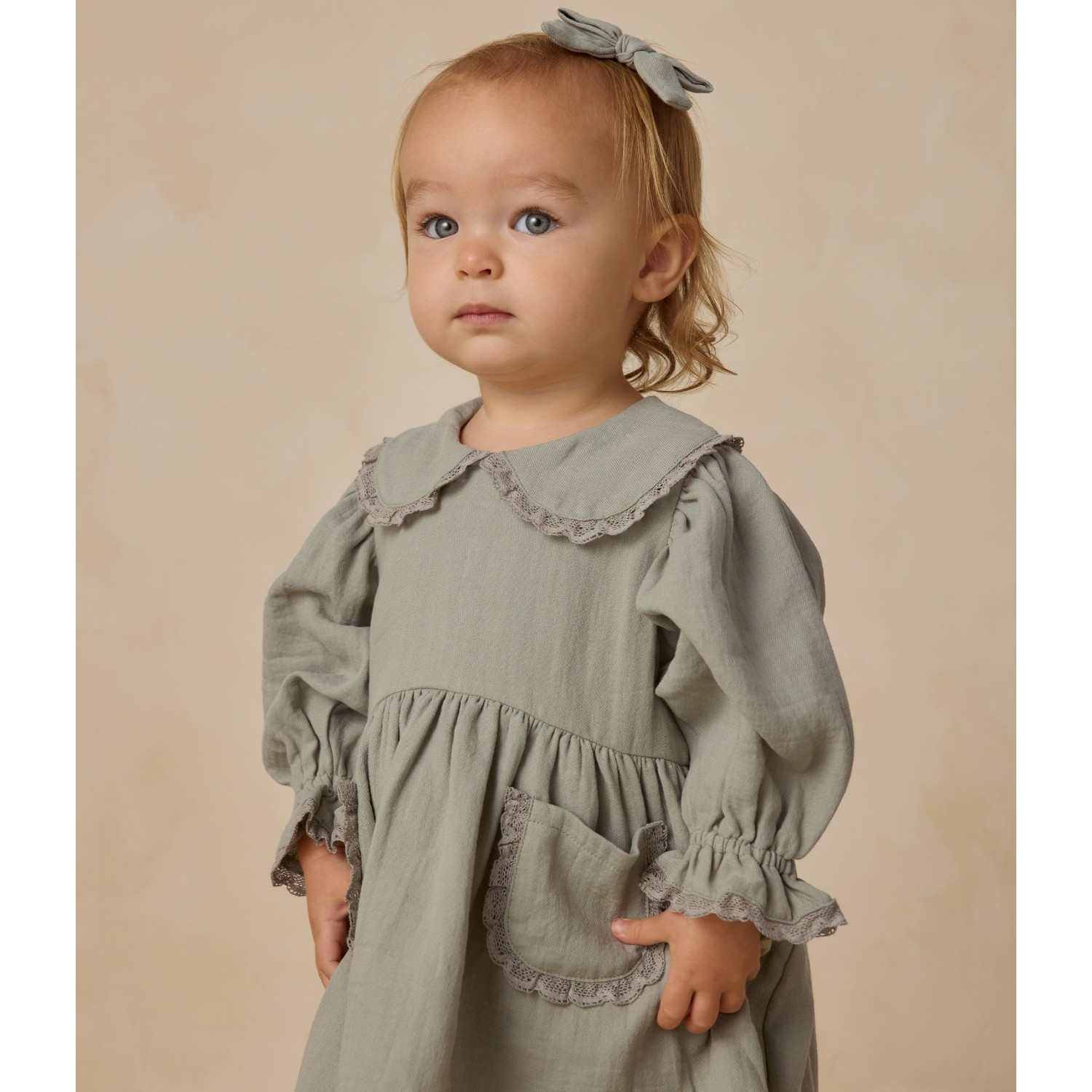 Marisol Dress Steel Blue