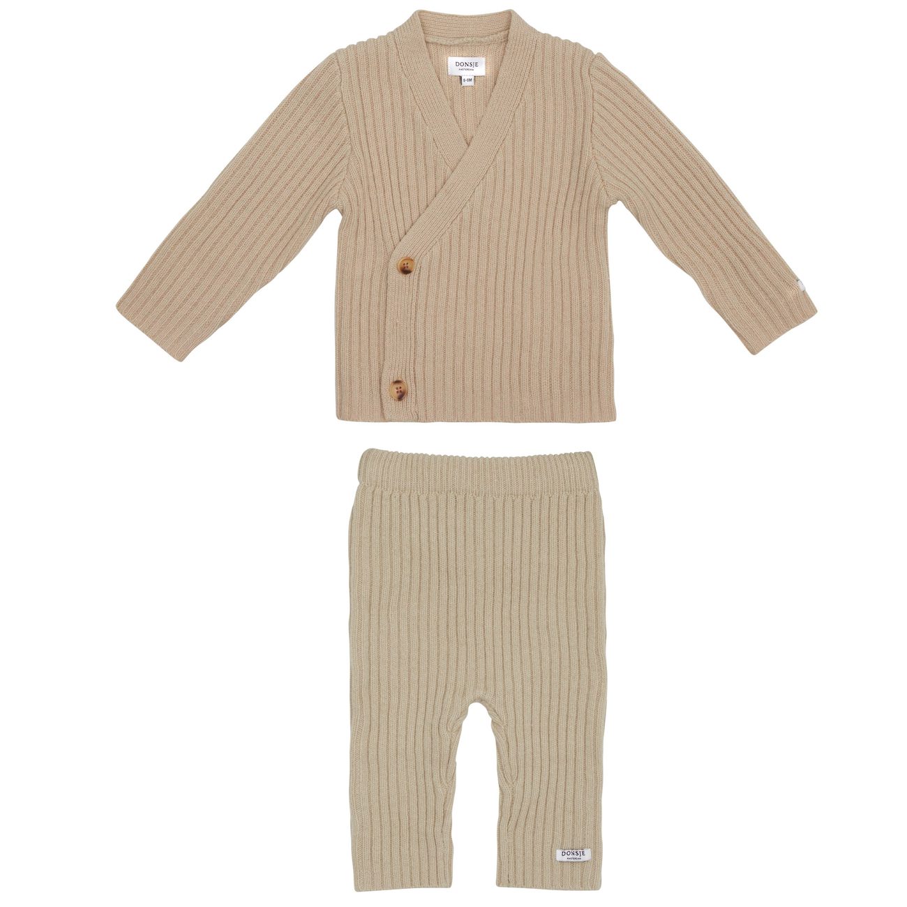 Elo Cardigan & Olle Trousers | Oyster Grey