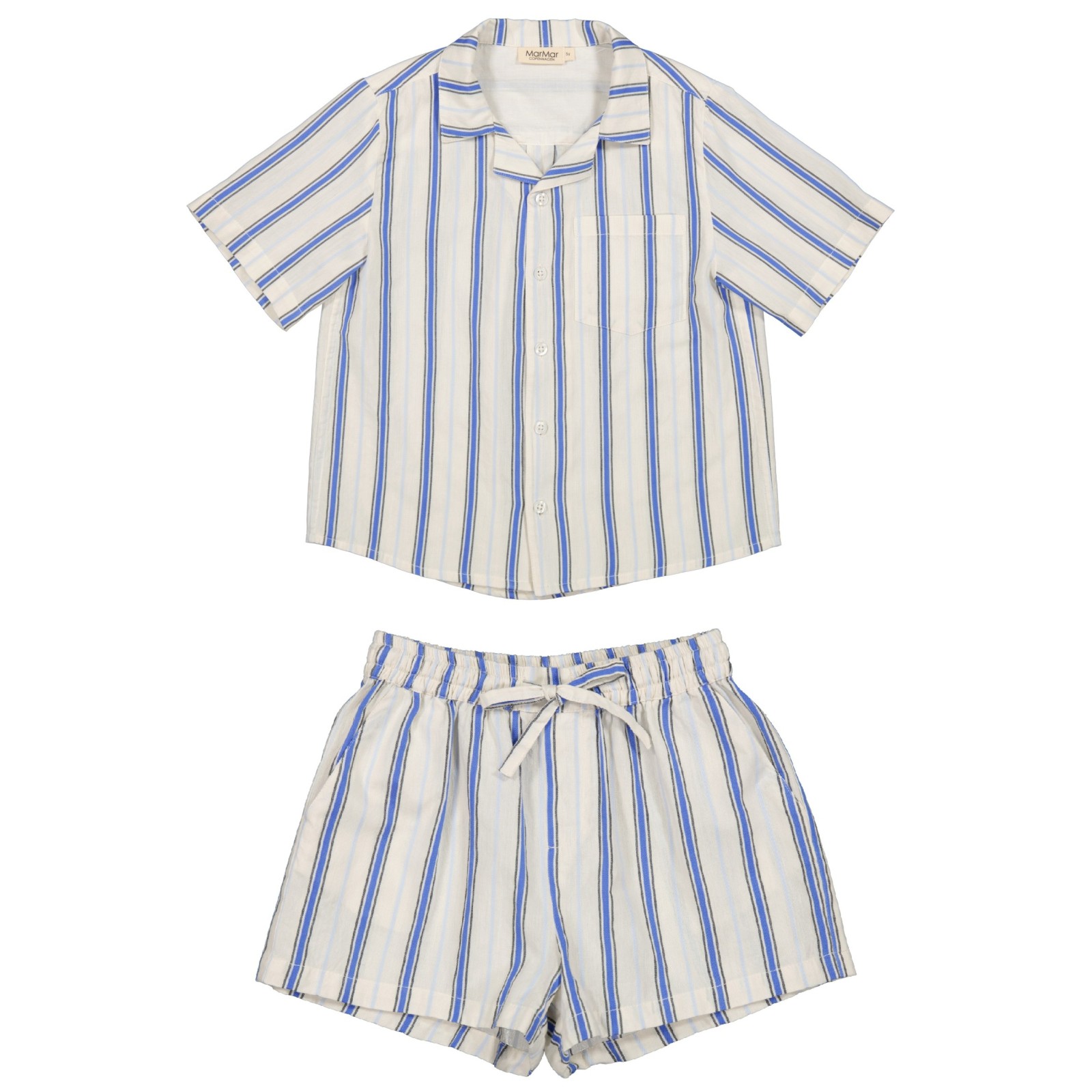 Take Shirt & Pina Shorts | Chambray Stripe