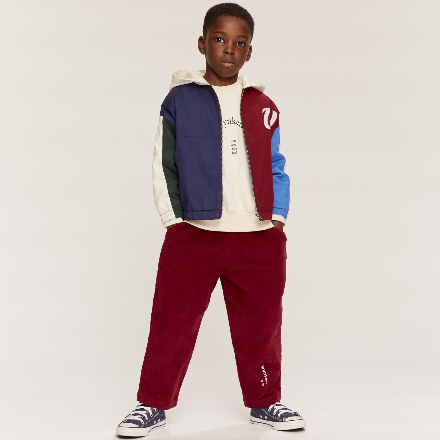  Wolf Pant Deep Red