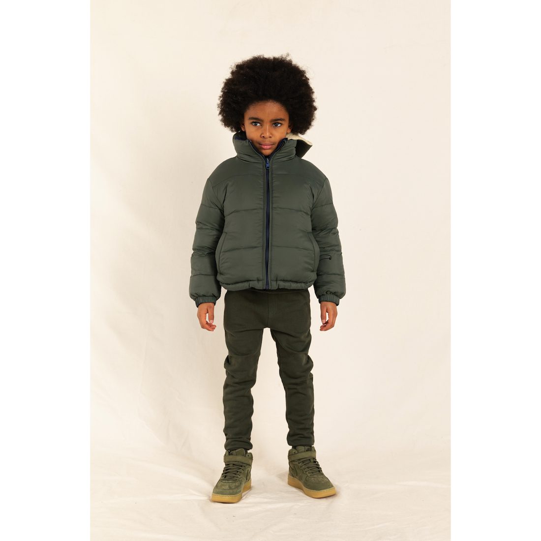 Snowty REVERSIBLE Navy/Dark Khaki