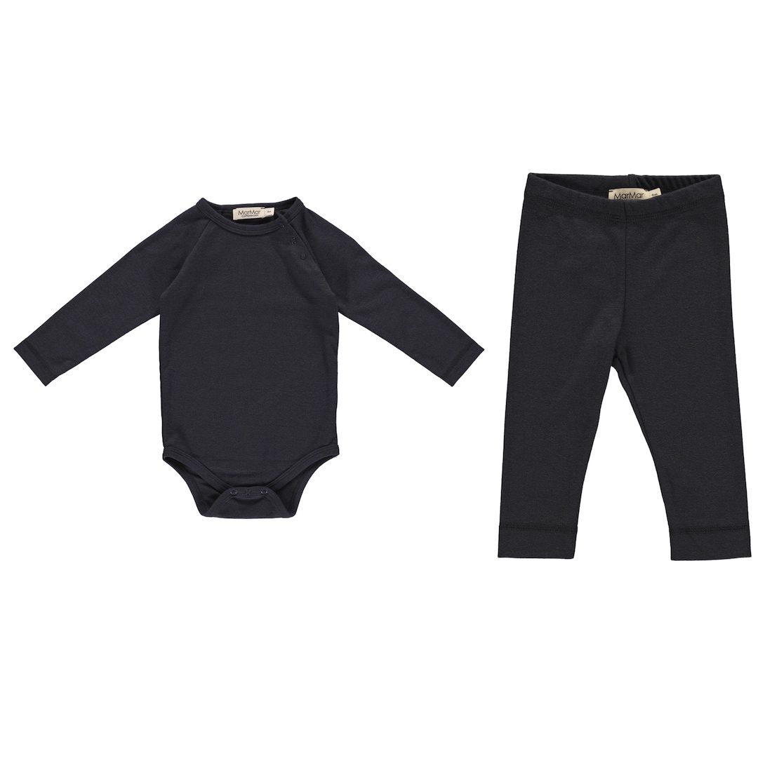 Plain Body L/S & Leggings | Blue