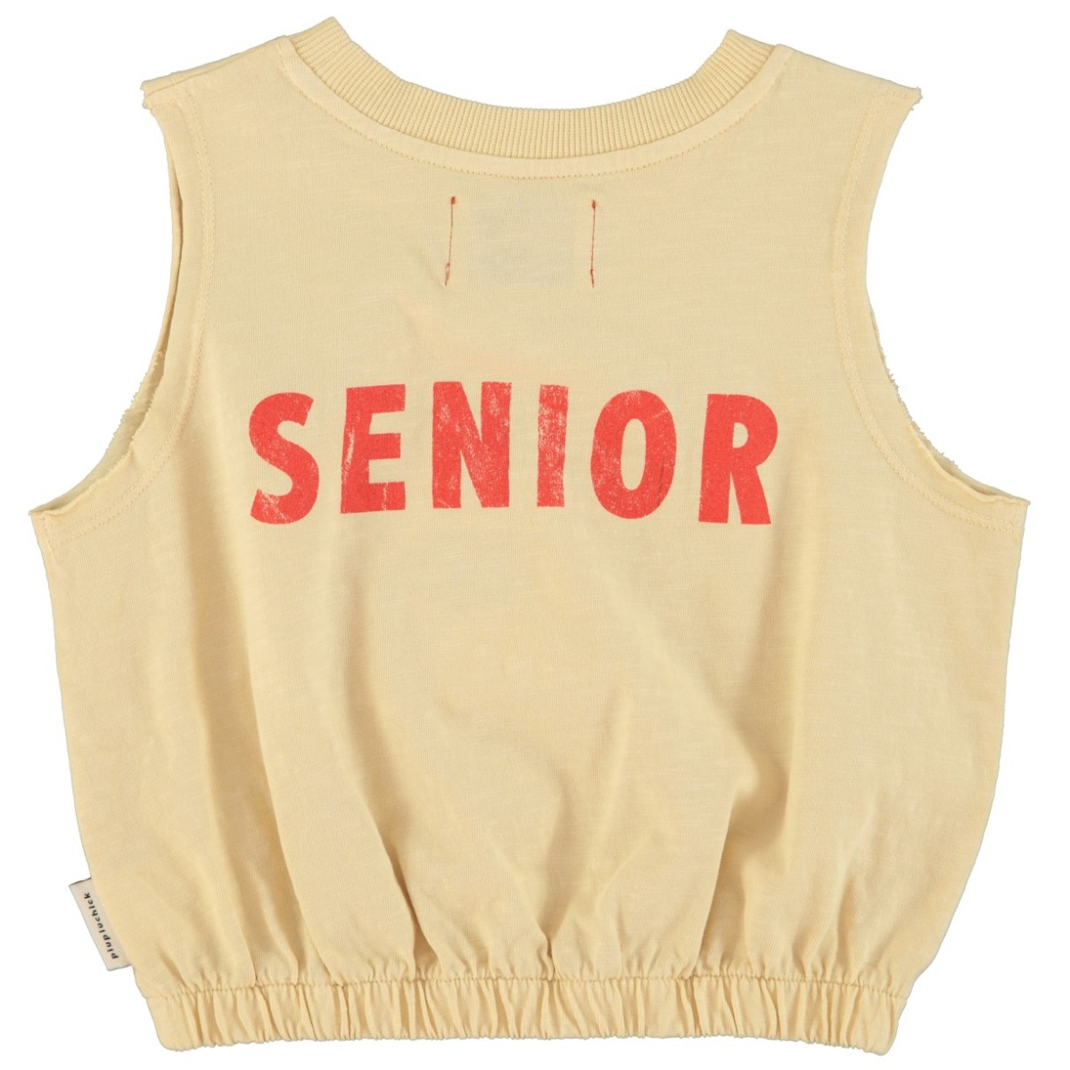Sleeveless Top | Sand W/ Cherry Print