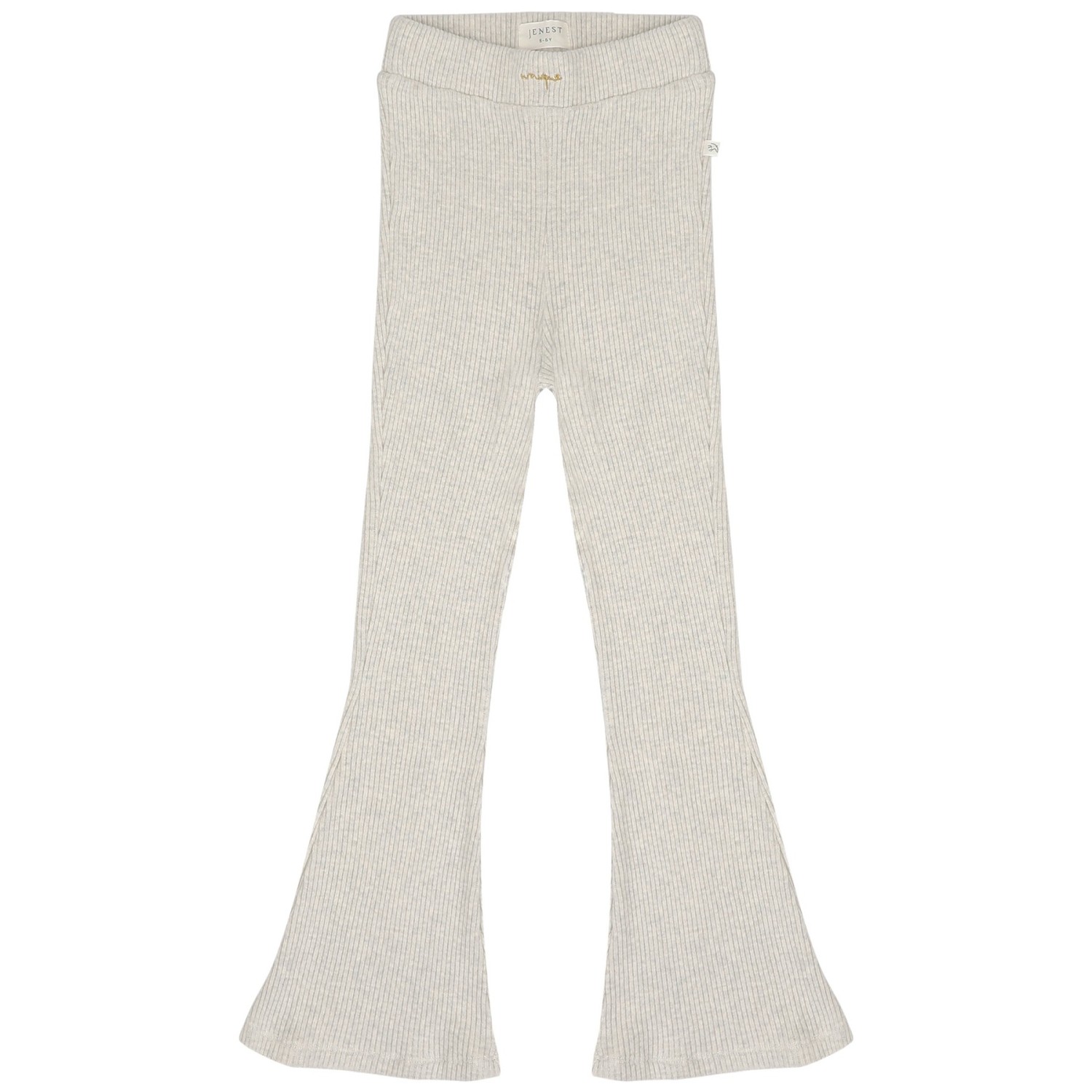 Teddy Flared Legging Light Grey Melange