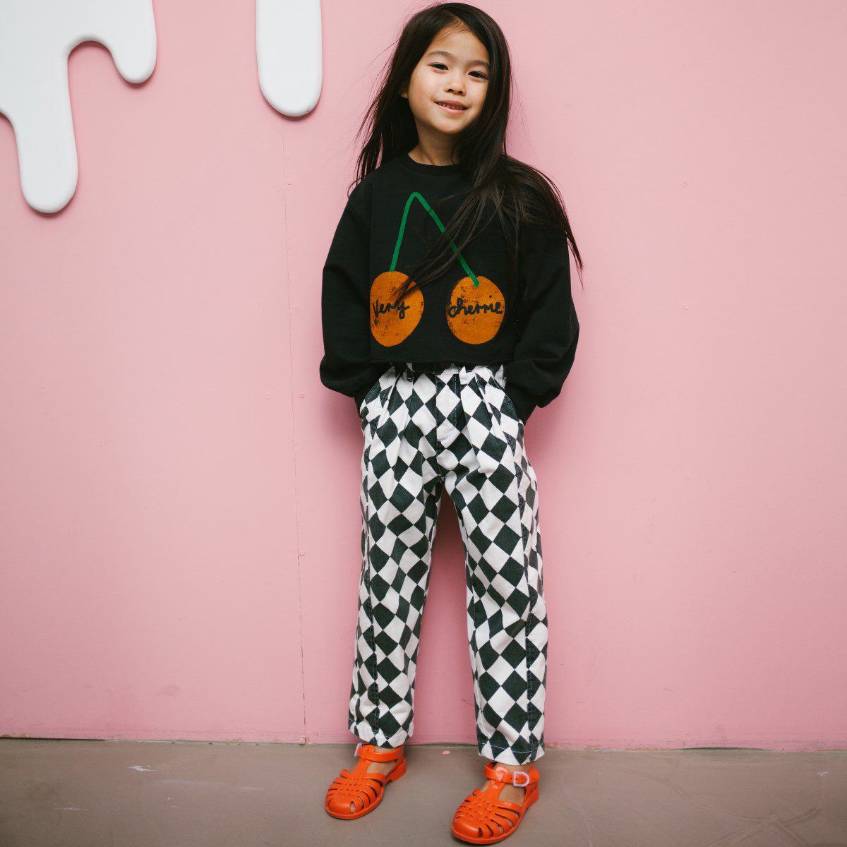 Cherry Chincilla Sweater