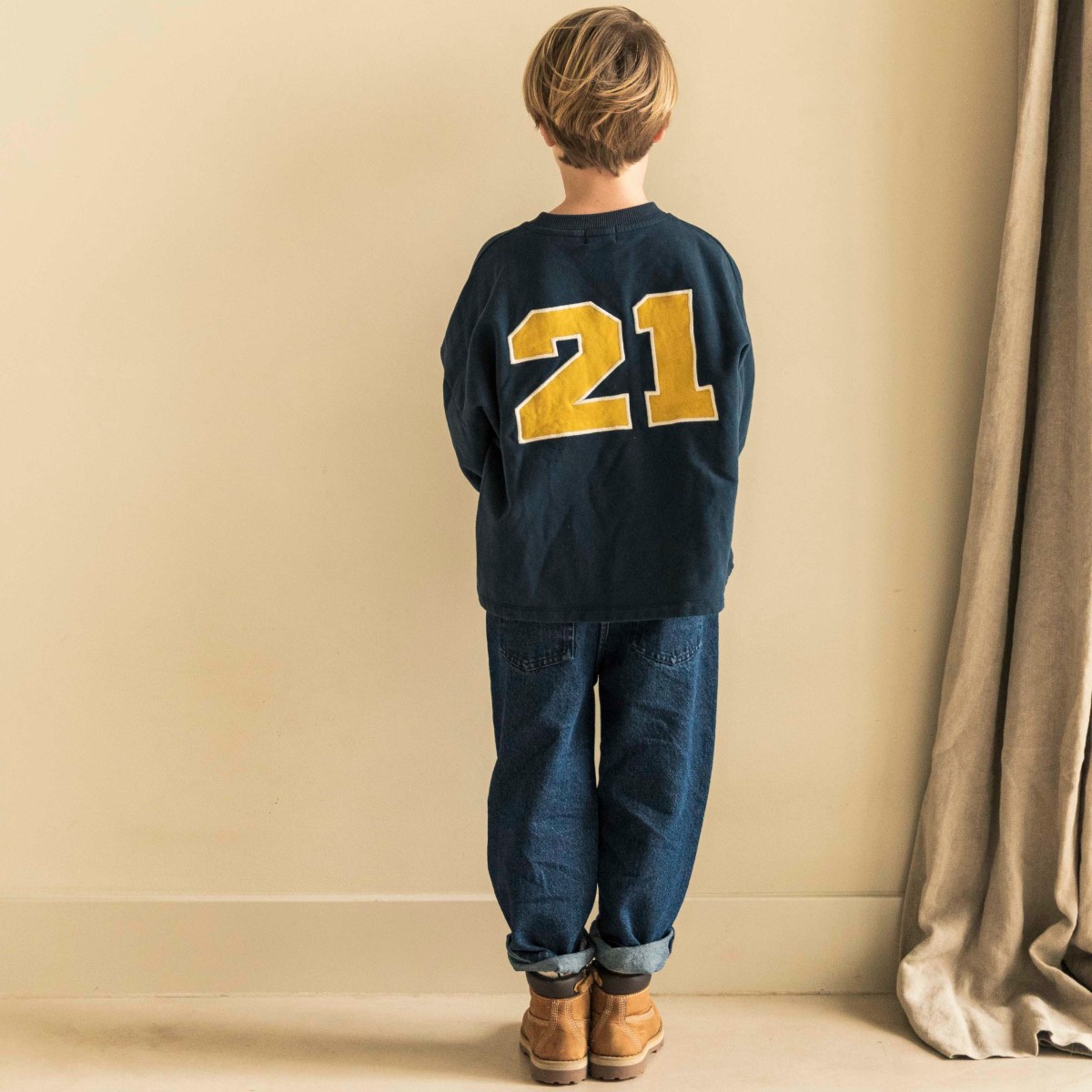Tom L/S Sweatshirt Navy Blue