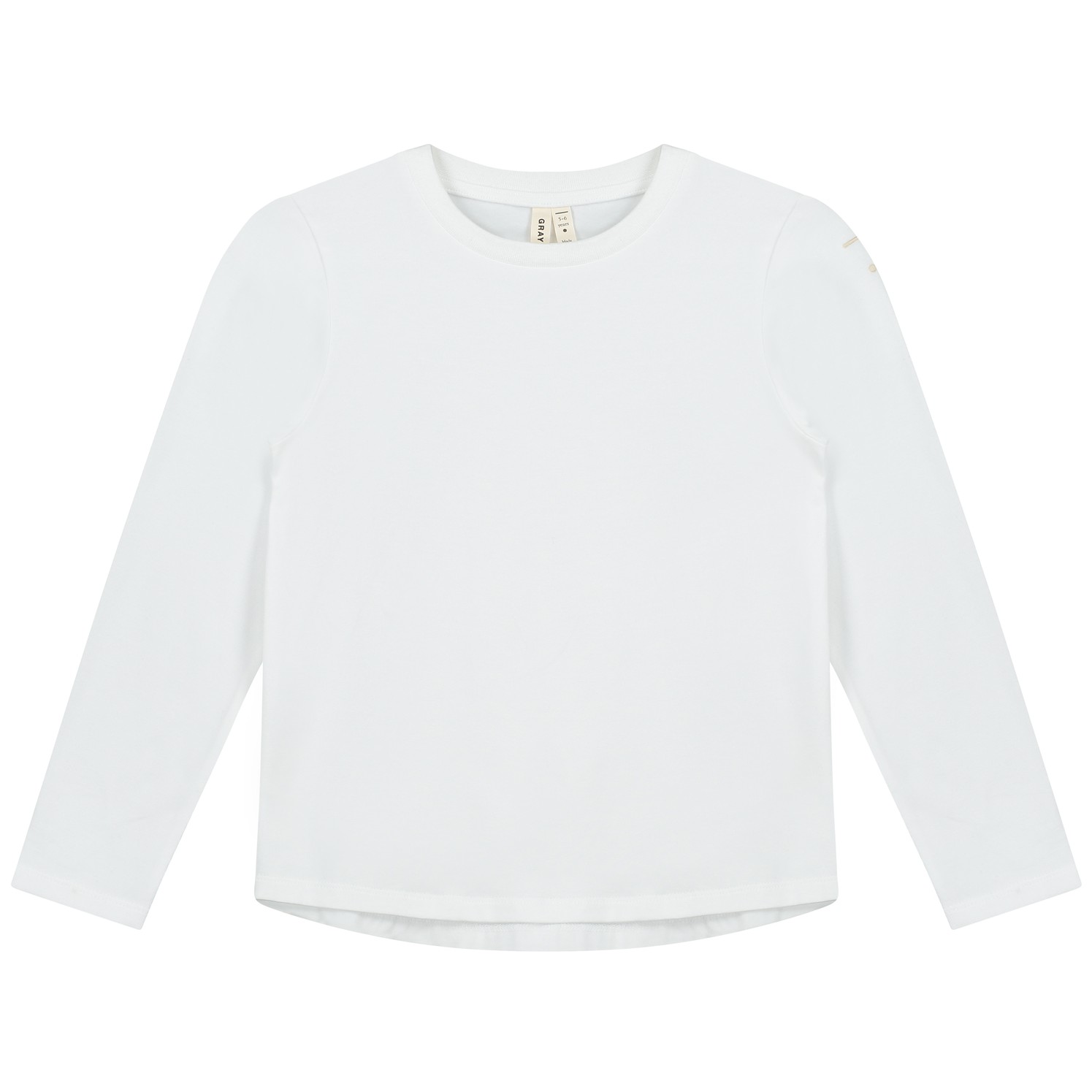 L/S Tee White