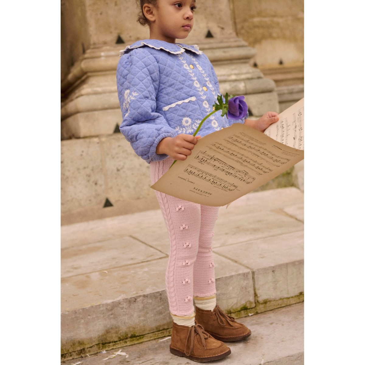 Coat Jouliana Blue Chambray