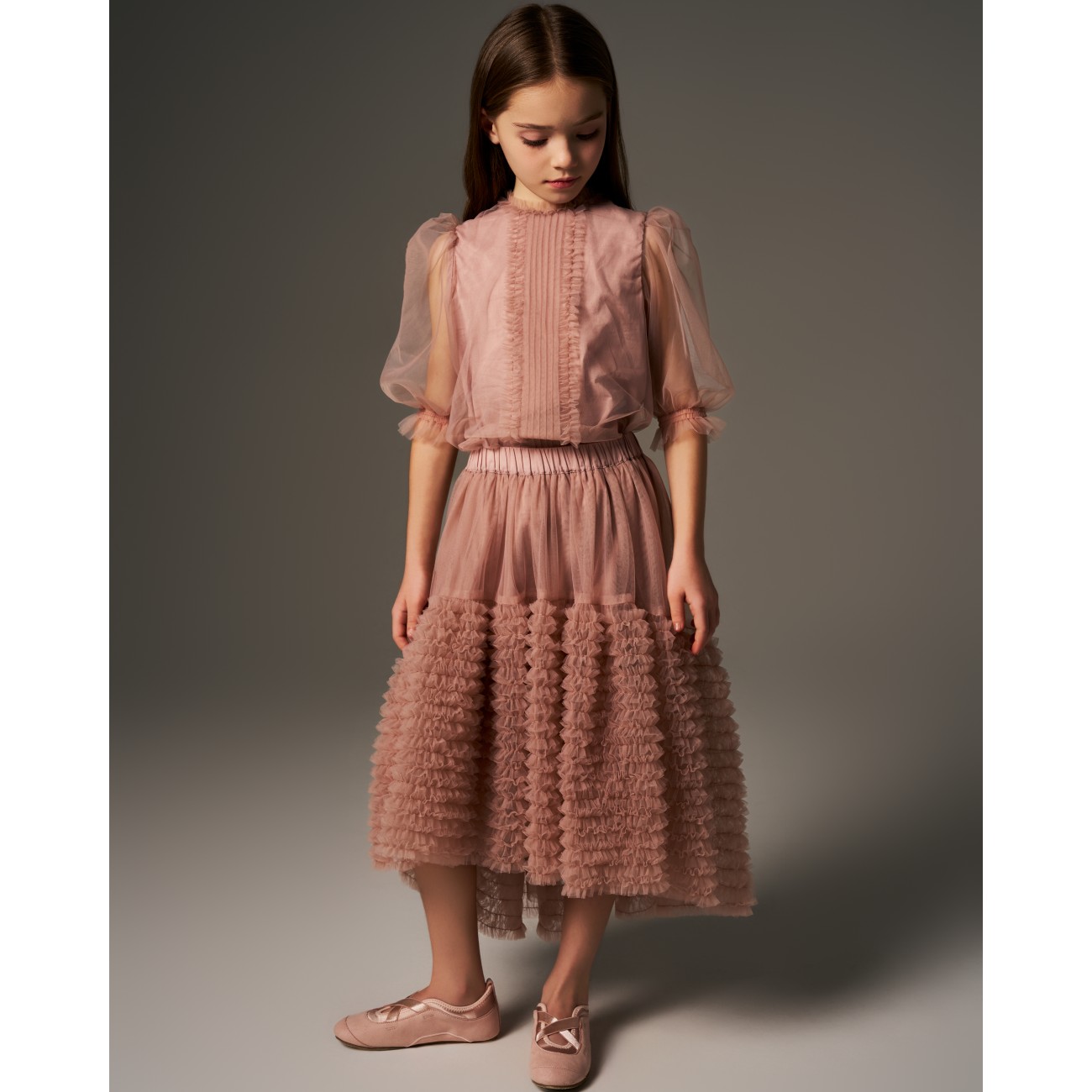 Angel Skirt Dusty Pink
