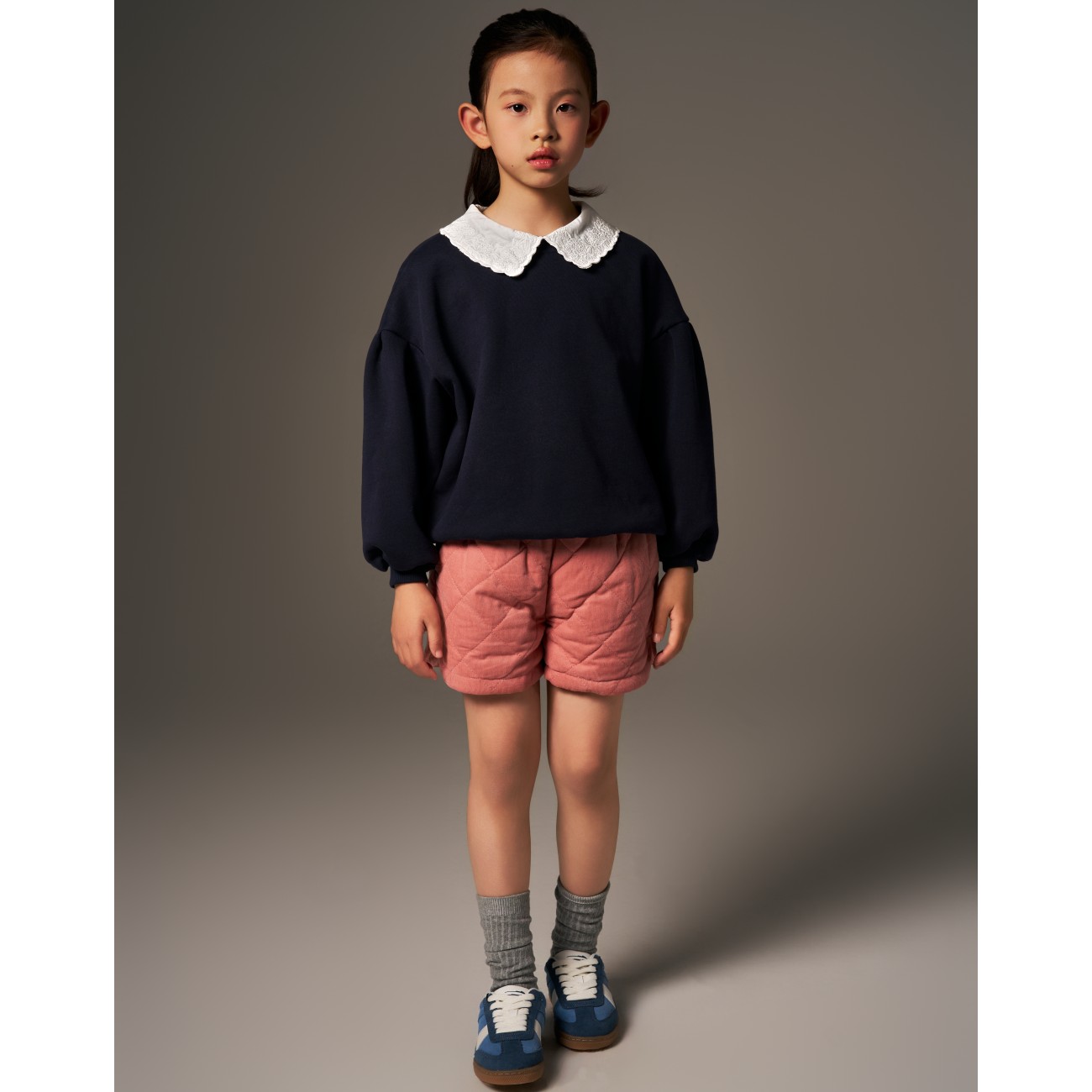 Mandy Sweatshirt Navy Blue