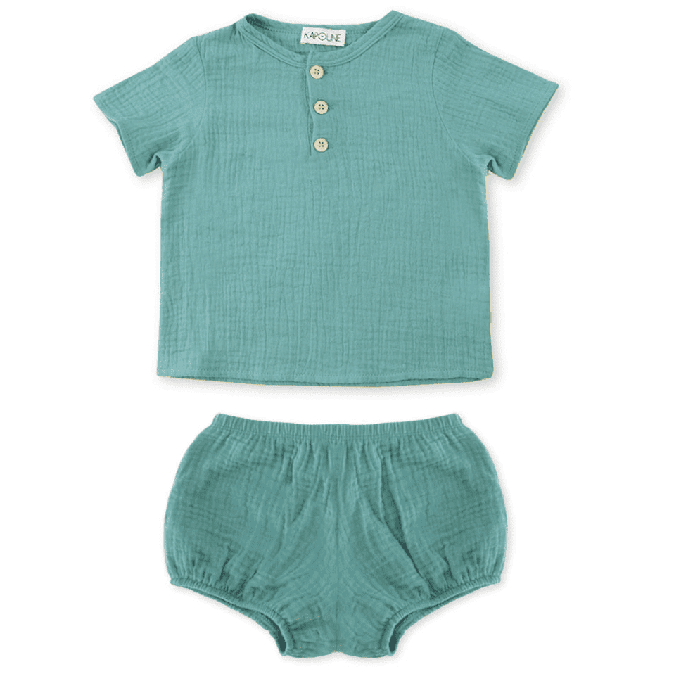 Bloomer & Shirt | Eucalyptus – Ivy Babies