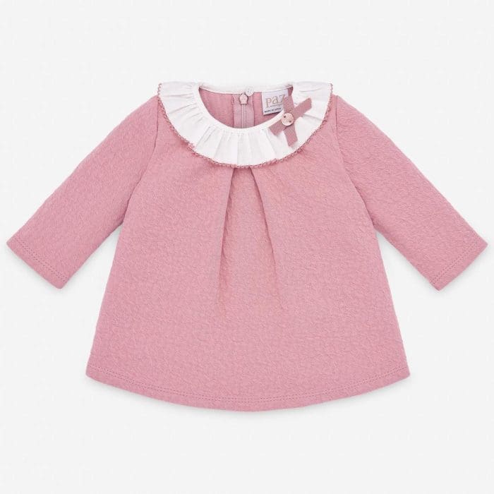 Dusky Pink Cotton Dress – Ivy Babies