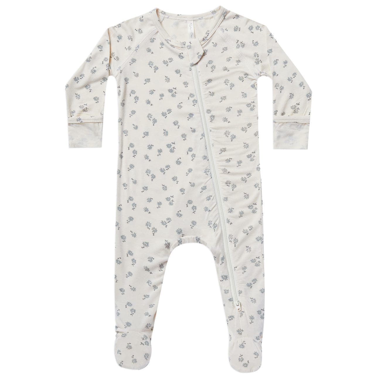 Modal Footed Sleeper | Blue Ditsy – Ivy Babies