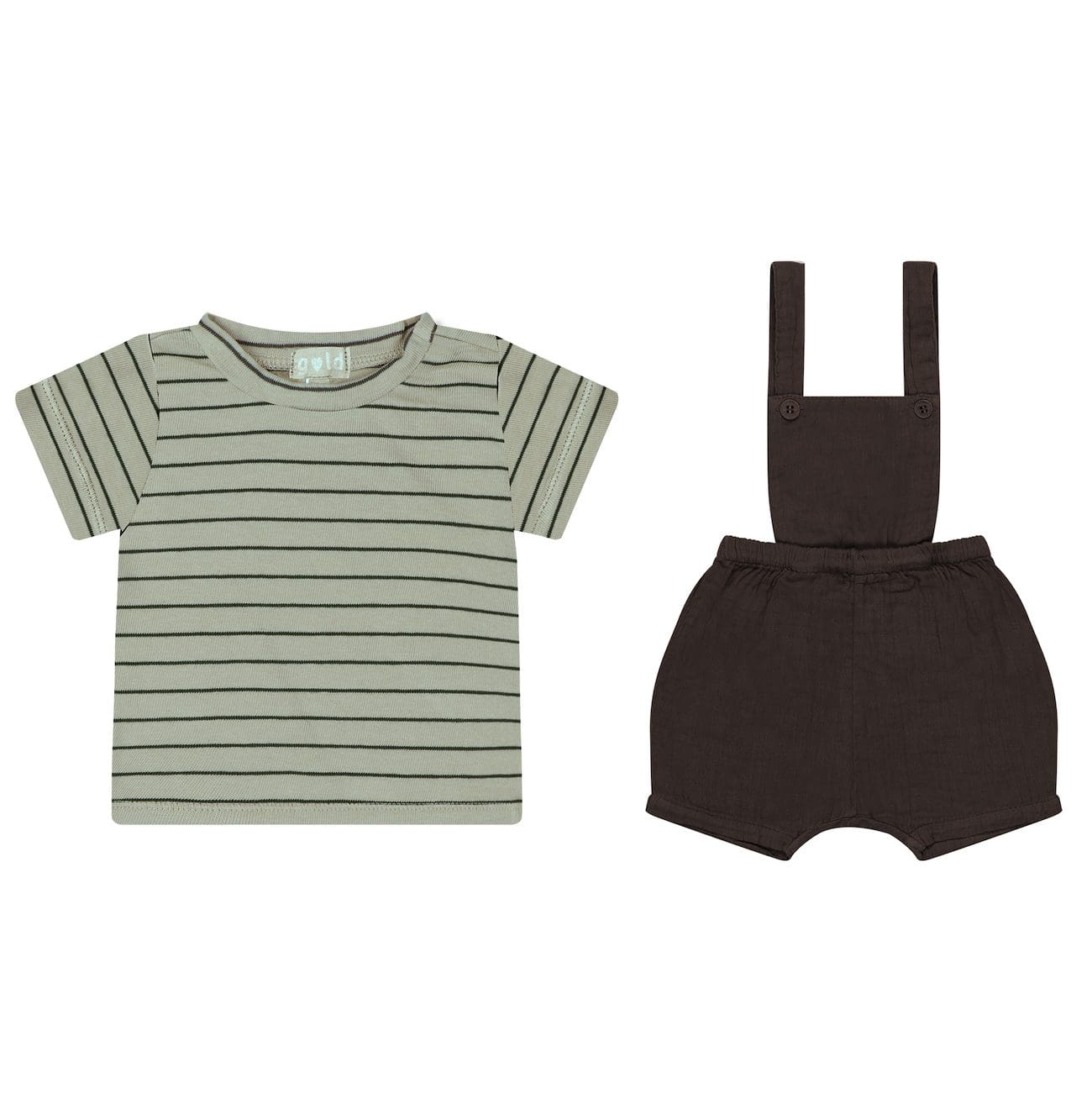 Tygo T-Shirt & Otto Overalls – Ivy Babies