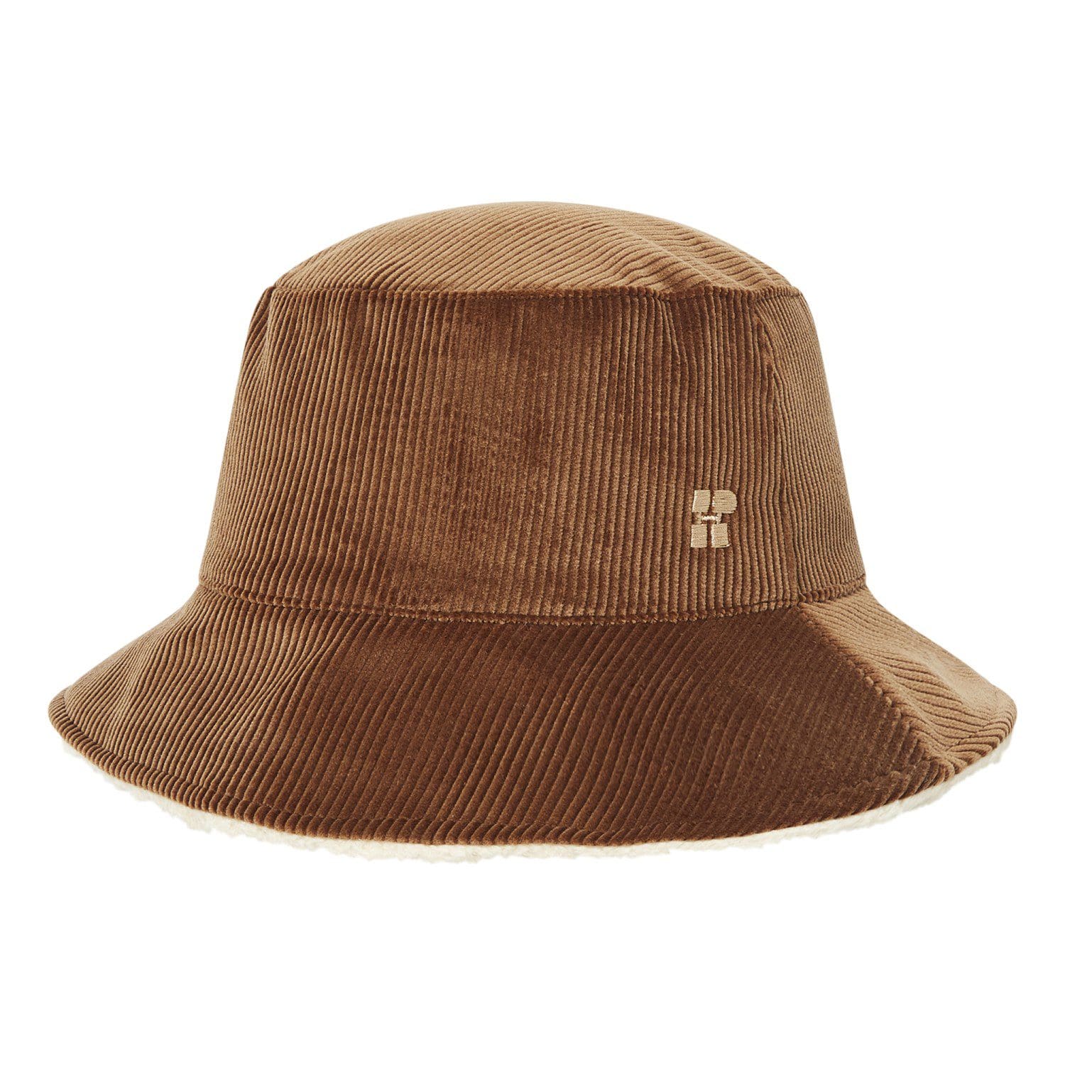 Sherpa Lined Corduroy Bucket Hat Brown – Ivy Babies