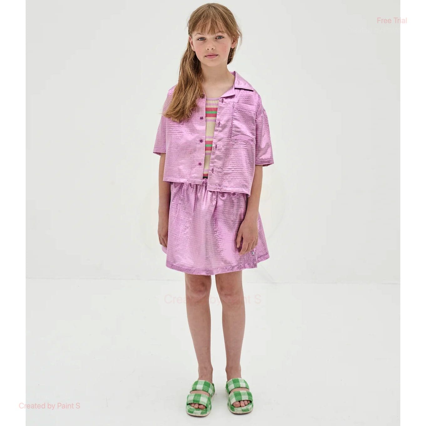 Mini Skirt | Sparkling Violet – Ivy Babies