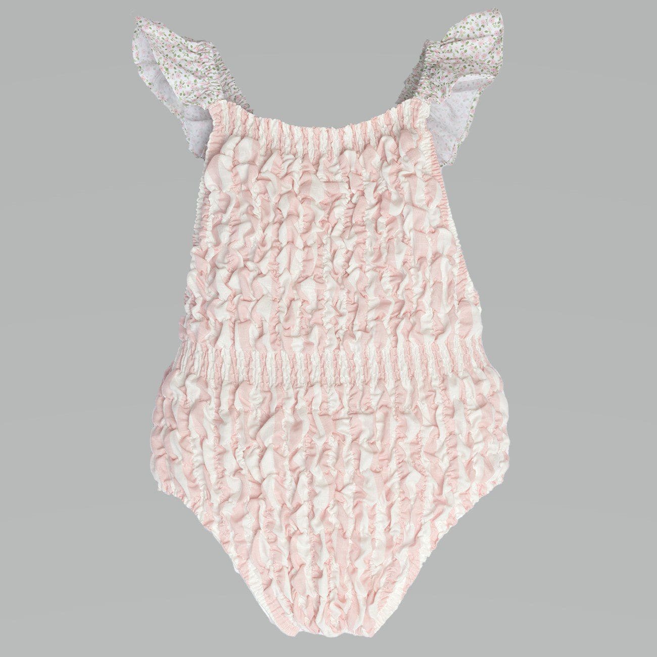 Pink Delight Cotton Frilled Swimsuit – Ivy Babies
