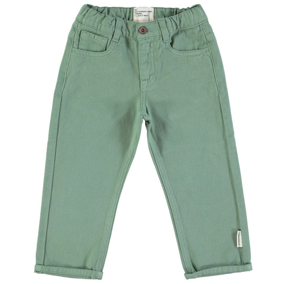 Unisex Trousers | Sage Green – Ivy Babies